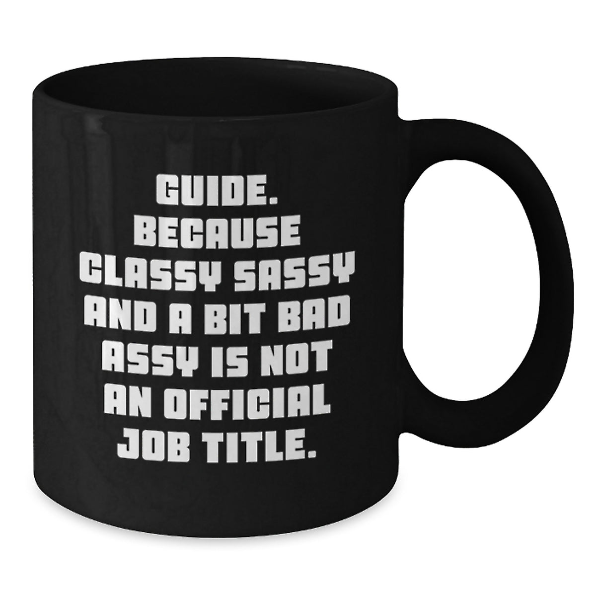 Christmas Gift for Her - Guide Coffee Mug Classy, Sassy Present - Additional
