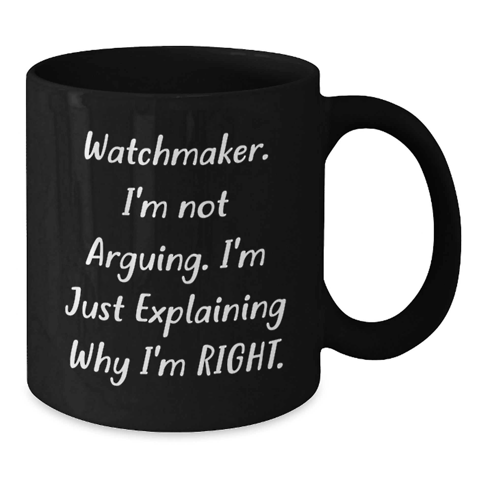 Funny Watchmaker Coffee Mug Gifts from Friends for Men Women Christmas Unique - Additional