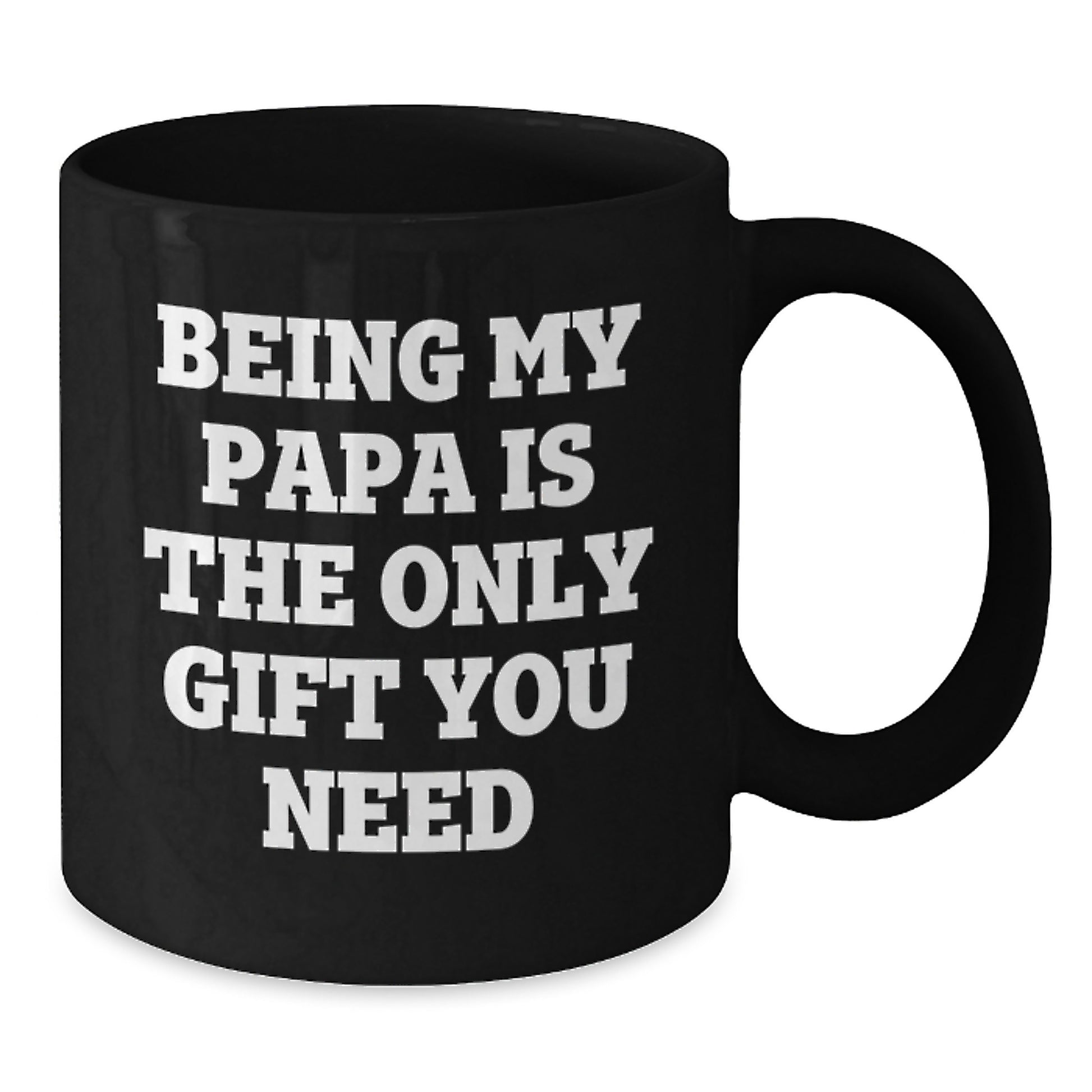 Papa Black Coffee Mugs Funny Gift Idea Gifts from Men to Papa on Birthday Unique - Additional