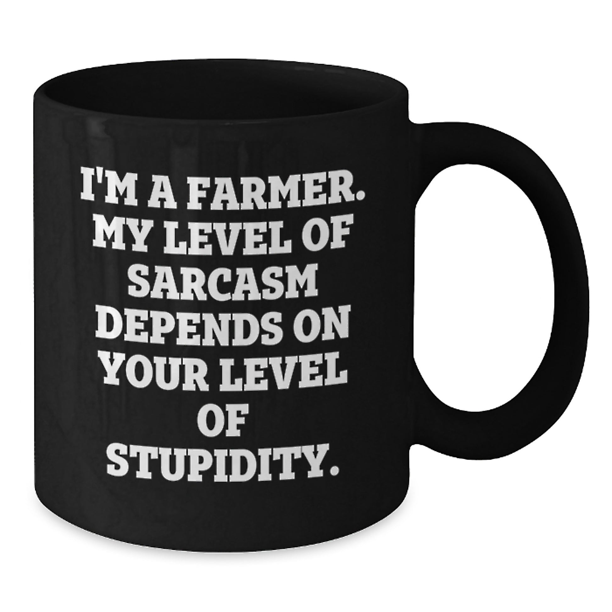 Funny Farming Friends Black Coffee Mug Gifts from Men to Farmer Friends for Graduation Unique - Additional