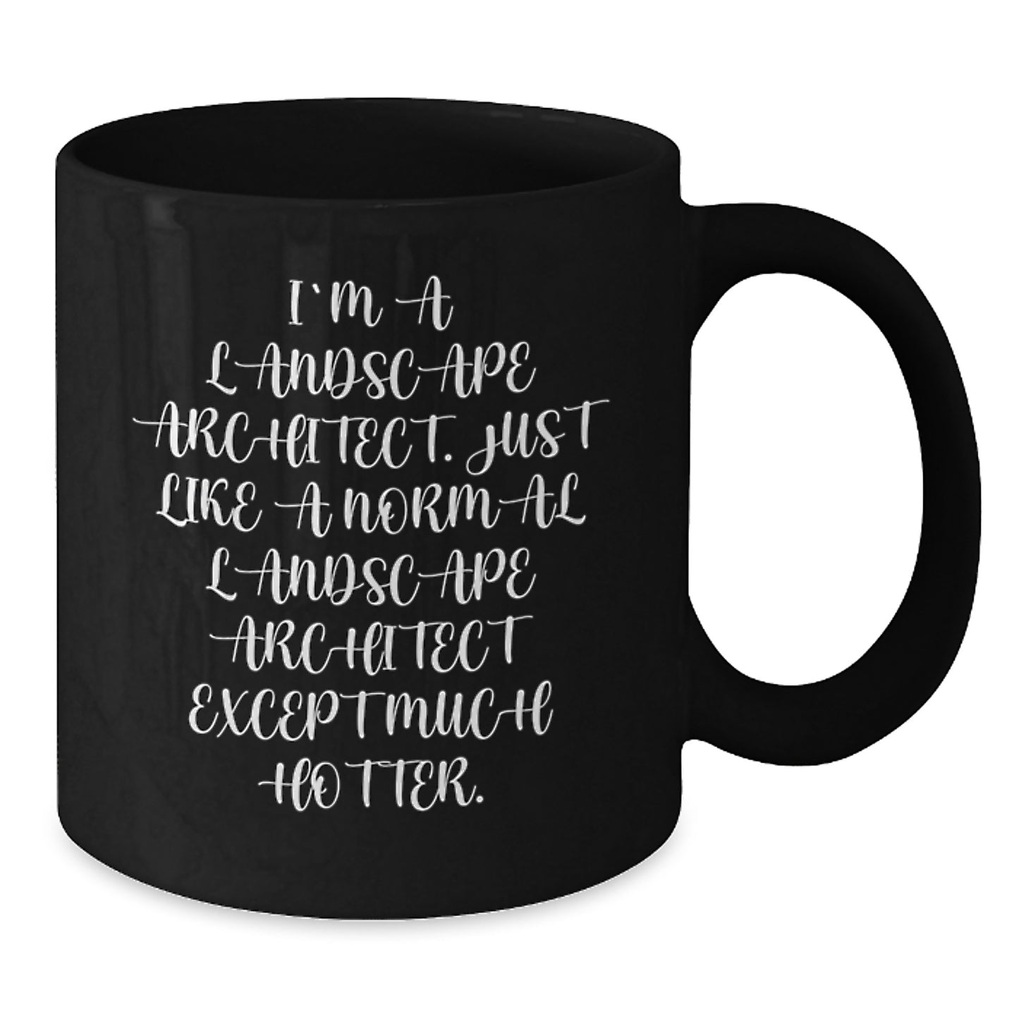 Landscape Architect Funny Mug, Gifts for Landscape Architect Friends, Hotter Than Usual Graduation Unique Gifts from Family - Additional