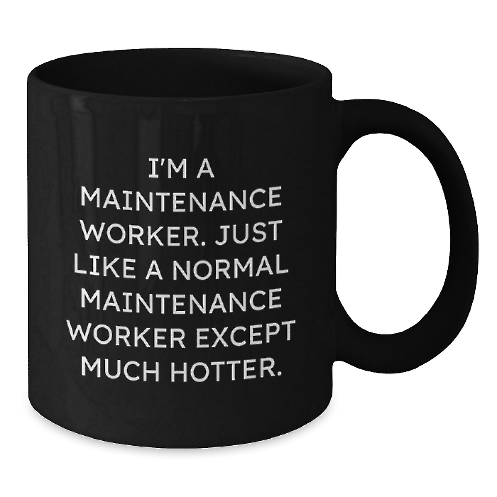 Funny Maintenance Worker Gifts, Unique Black Coffee Mugs for Maintenance Worker Friends, Funny Graduation Gifts from Family, Friends to Maintenance Worker Men and Women - Additional