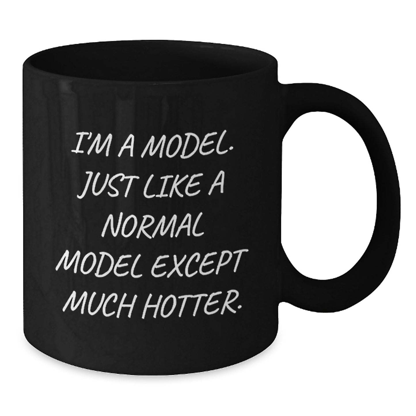 Model Keepsake Black Coffee Mug for Him Birthday Gift Premium Elegant - Additional