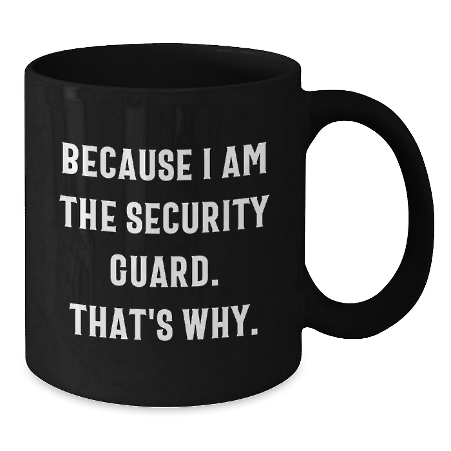 Funny Security Guard Coffee Mug Gifts for Him Birthday Unique Presents from Friends and Family - Additional
