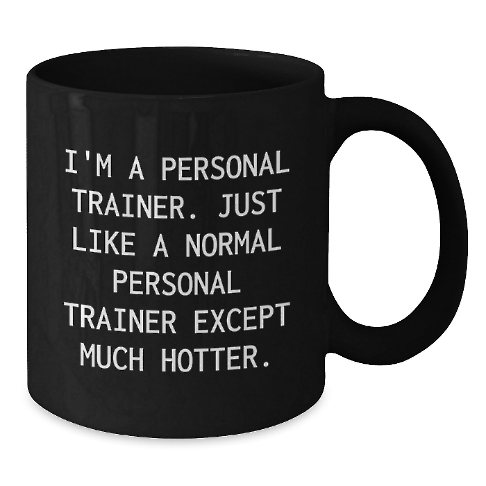 Funny Personal Trainer Gifts for Him, Unique Black Coffee Mug from Friends, Personal Trainer Christmas Unique Gifts - Additional