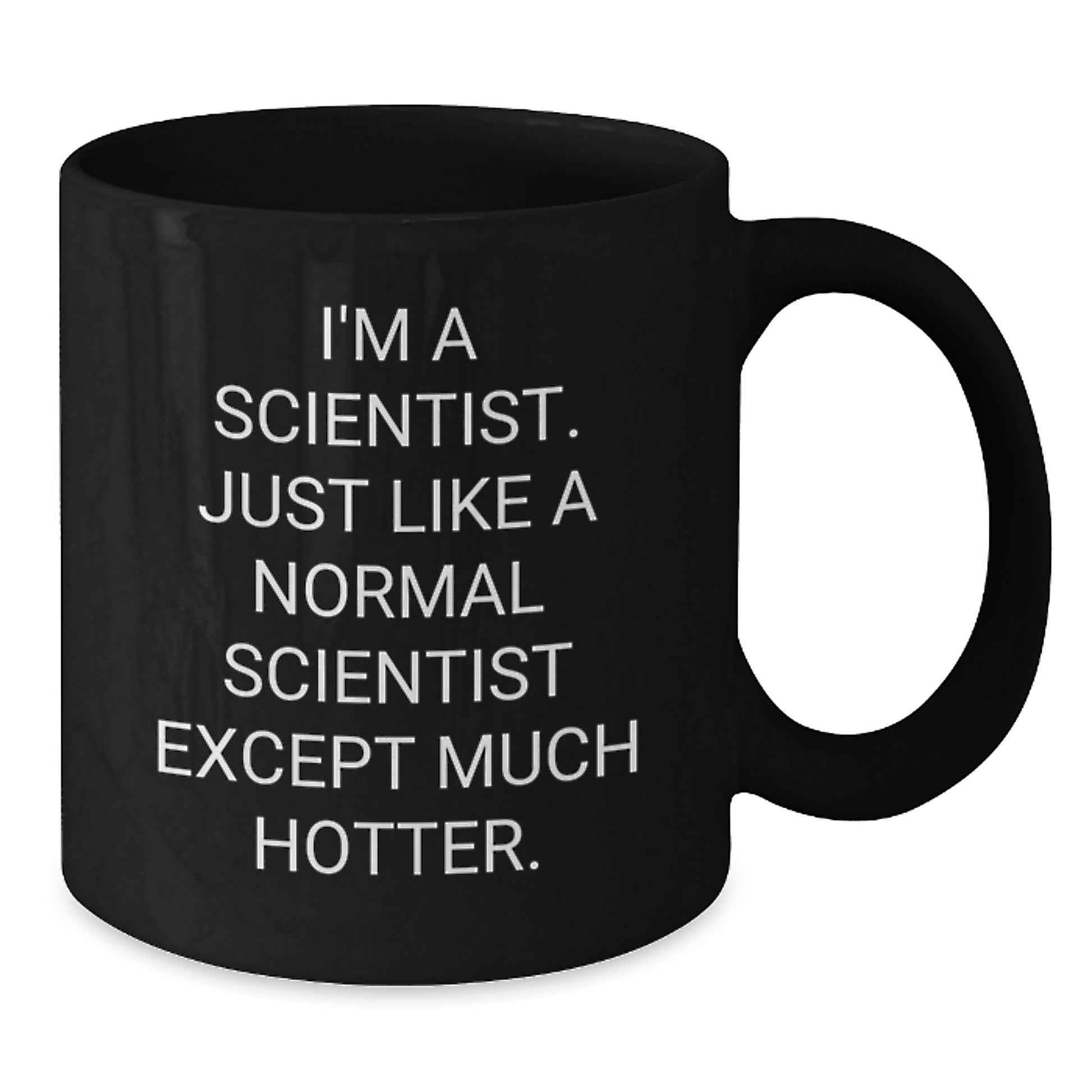 Funny Scientist Black Coffee Mugs Gifts for Men from Family, Unique Scientist Coffee Mug Father's Day Unique Gifts for Scientist Friends and Family - Additional