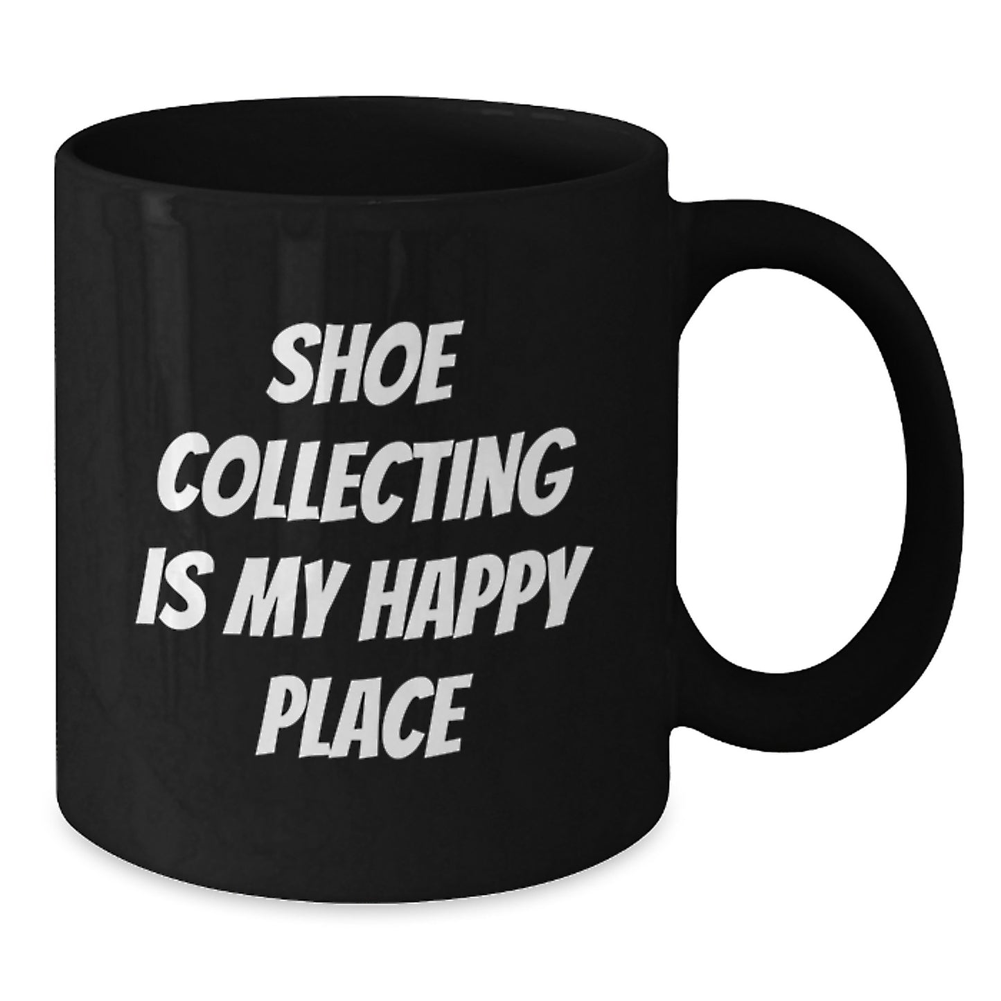 Shoe Collecting Enthusiast Gifts from Friends to Shoe Collecting Lovers, Funny Graduation Unique Gifts for Women Men, Black Coffee Mug - Additional