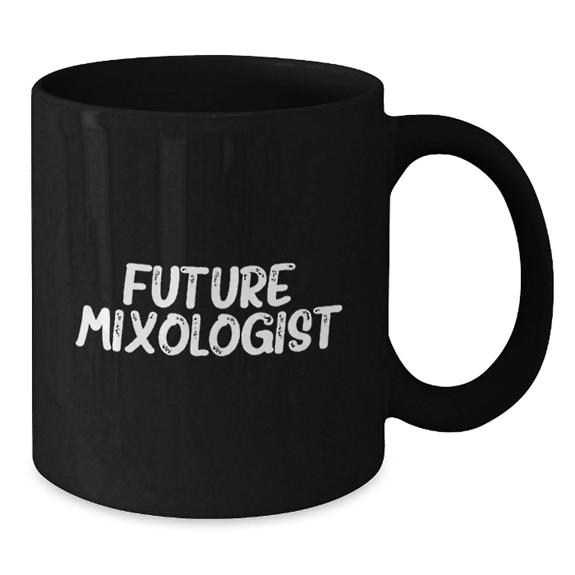 Funny Mixologist Gifts from Friends to Future Mixologist on Birthday, Black Coffee Mug - Additional