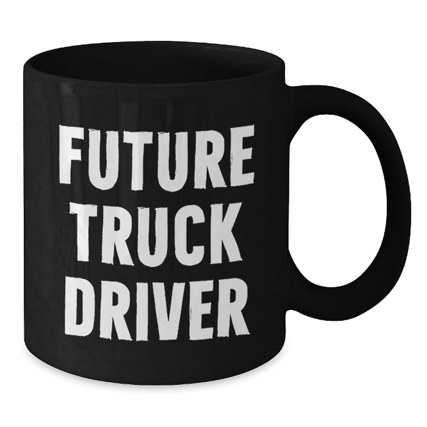 Funny Truck Driver Gifts, Black Coffee Mug for Future Truck Driver, Birthday Unique Gifts from Friends to Truck Driver - Additional