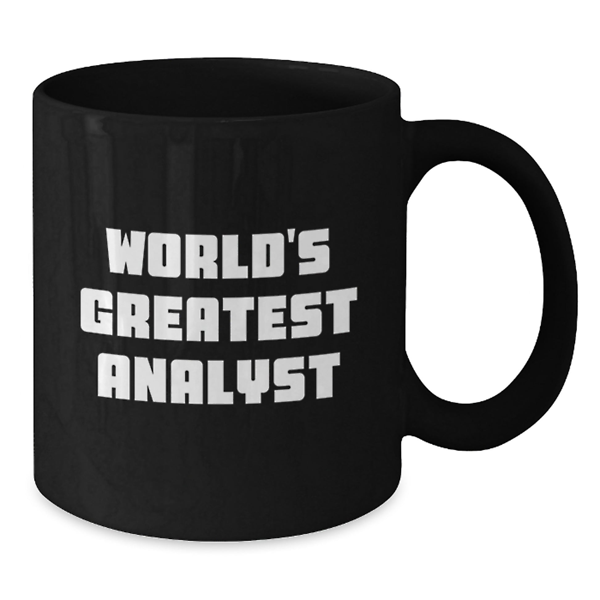 Analyst Keepsake Mug for Him World's Greatest Analyst Graduation Gift - Additional