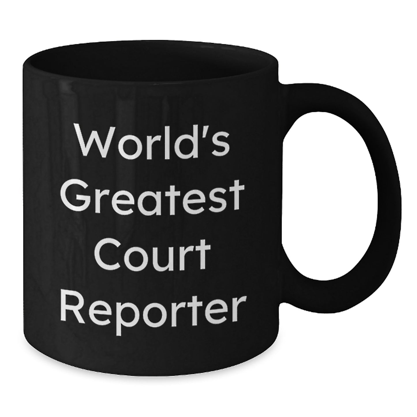 Court Reporter Keepsake Coffee Mug for Him 11oz Premium Birthday Gift - Additional