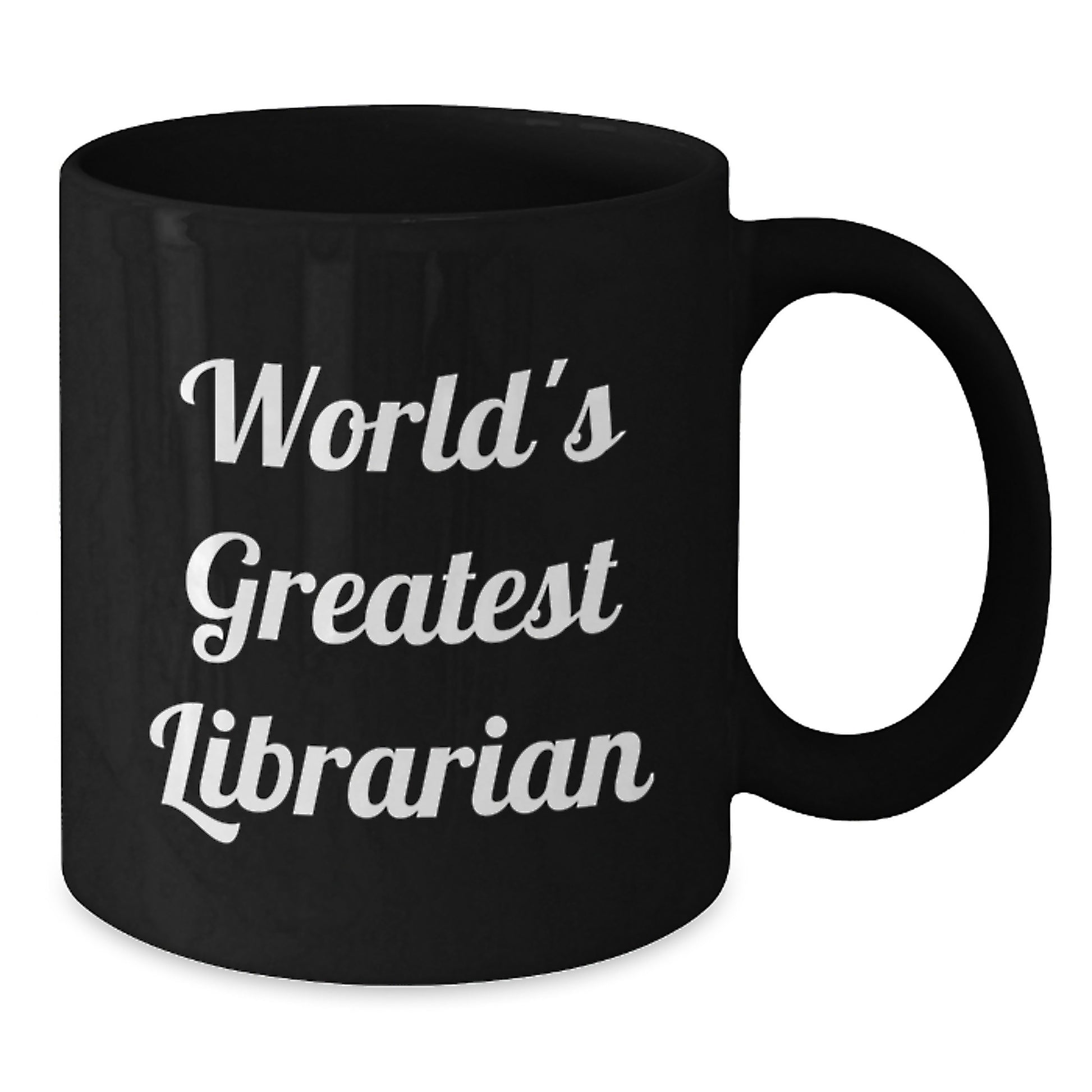 Funny Librarian Gifts from Men to Women, Unique Valentine's Unique Gifts for Librarian Black Coffee Mug - Additional
