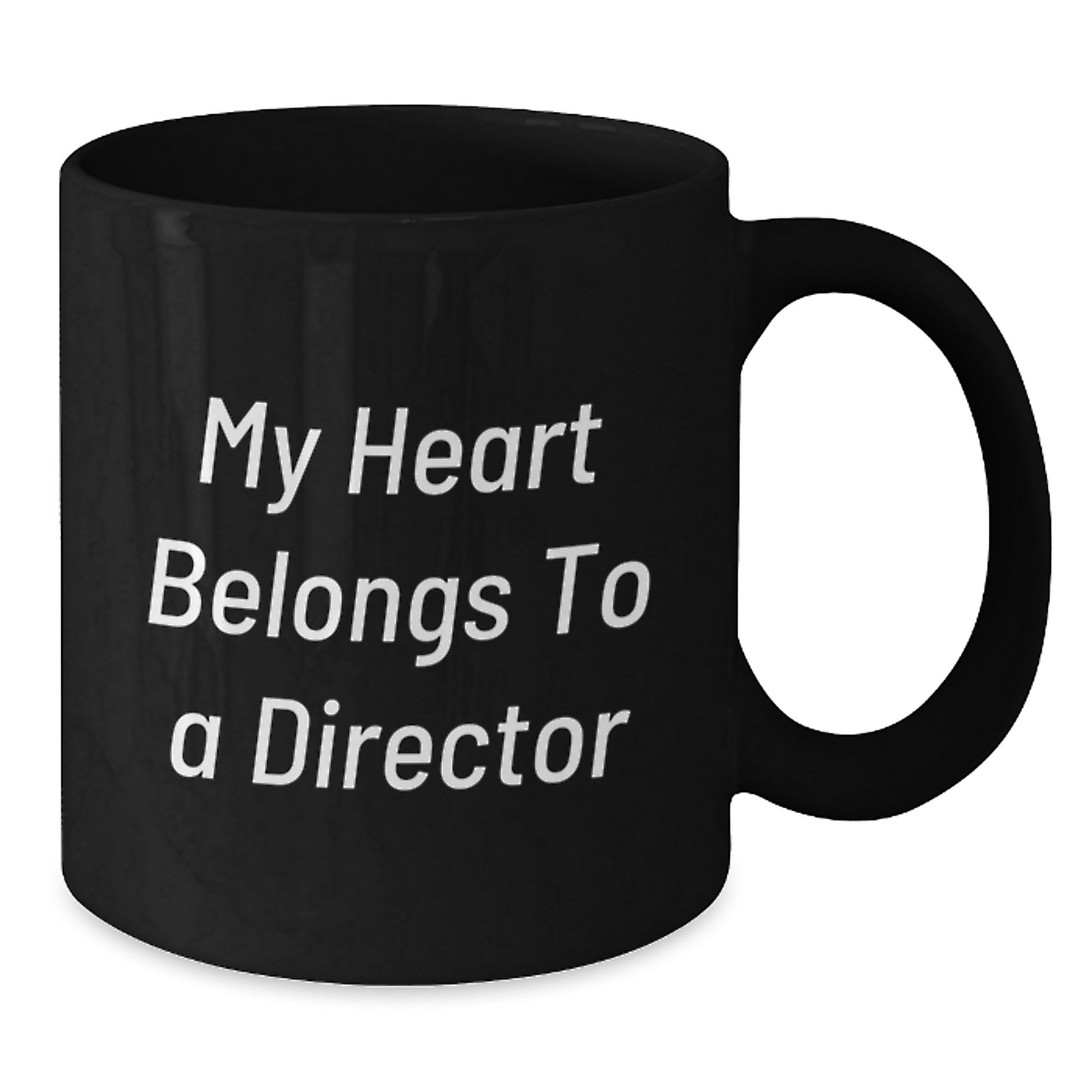 Funny Director Black Coffee Mugs for Men Gifts from Friends, Cute Inspirational Director Quote, Perfect Unique Graduation Gifts for Director - Additional