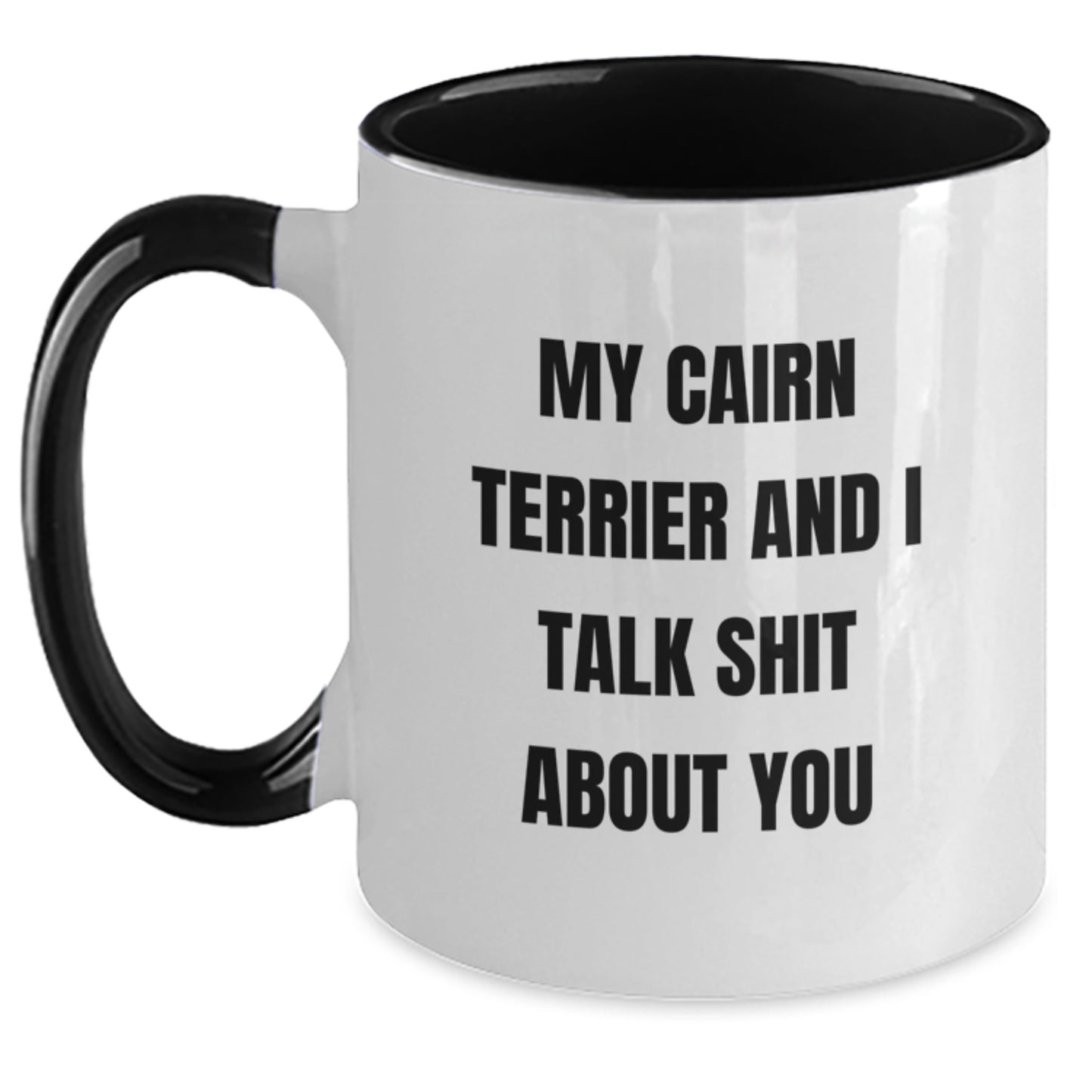 Cairn Terrier Keepsake Two Tone Coffee Mug for Him Birthday Gift - Main
