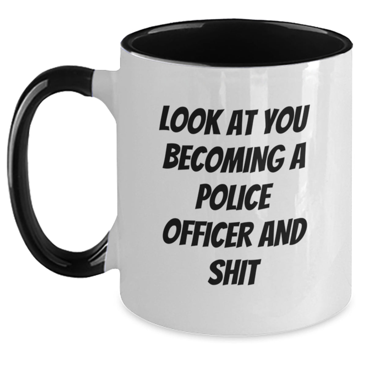Police Officer Gift for Him Whimsical 'Look At You Becoming A Police - Main