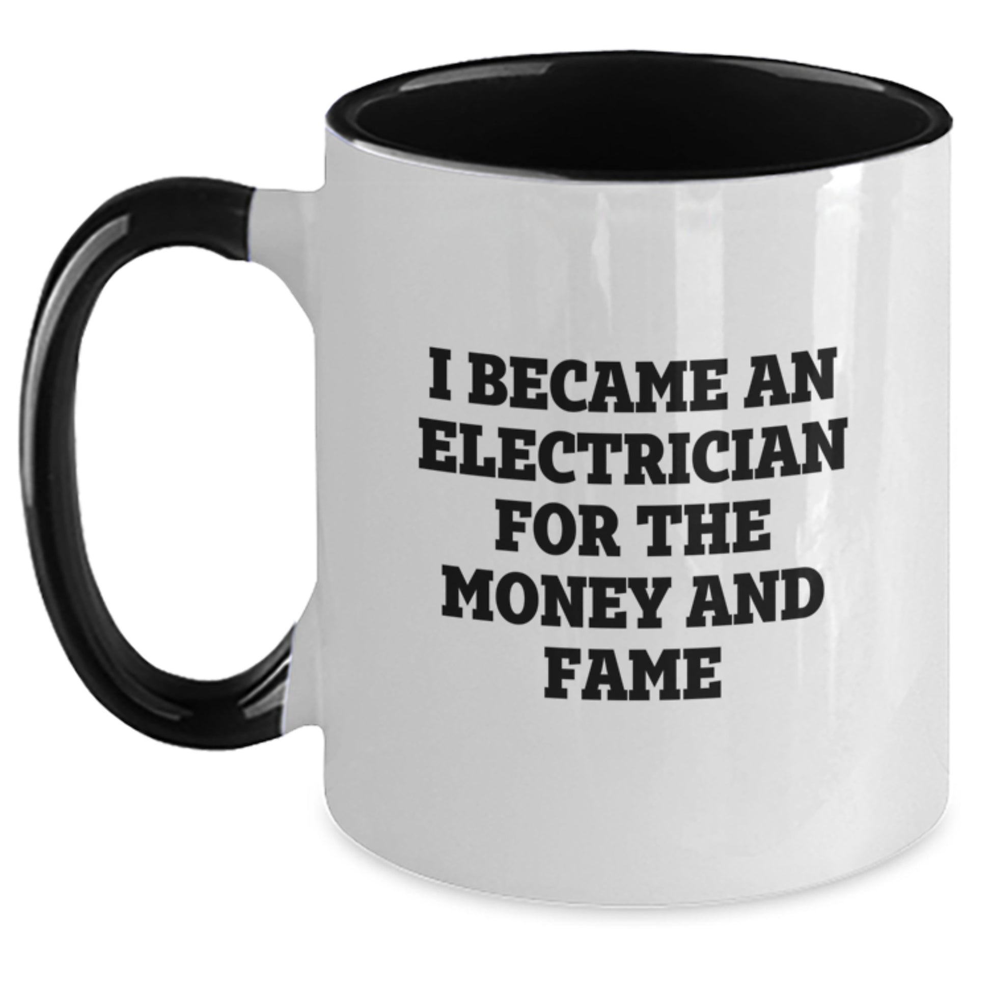 Funny Electrician Coffee Mug Gifts from Friends for Electrician, Unique Christmas Unique Gifts - Main