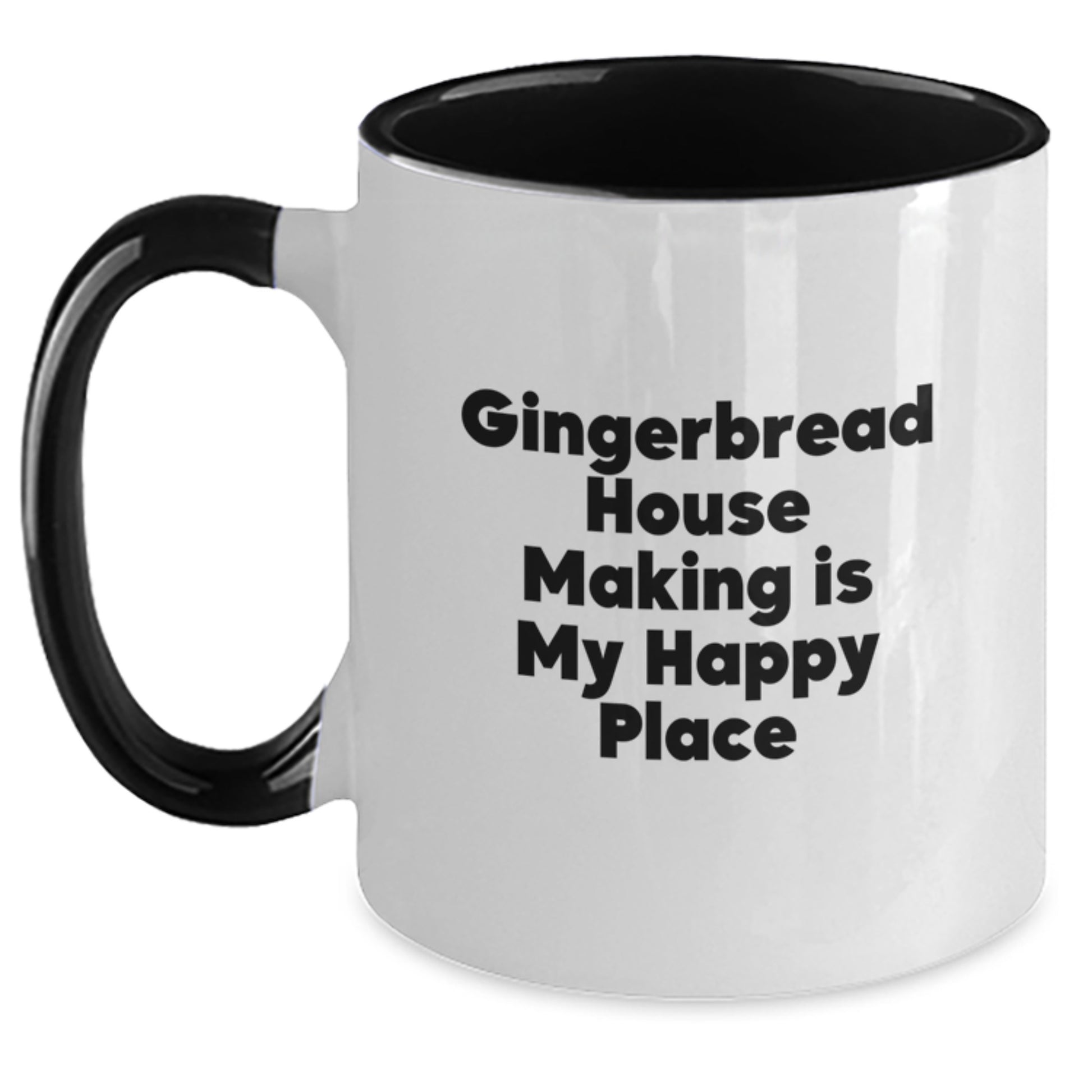 Birthday Gift for Her Gingerbread House Making Is My Happy Place Present - Main