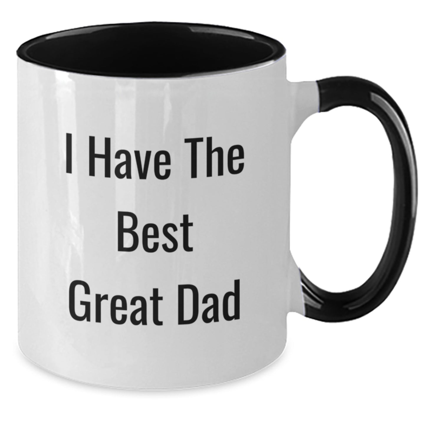 Funny Great Dad Two Tone Coffee Mugs Gifts from Family for Dad Birthday - Additional