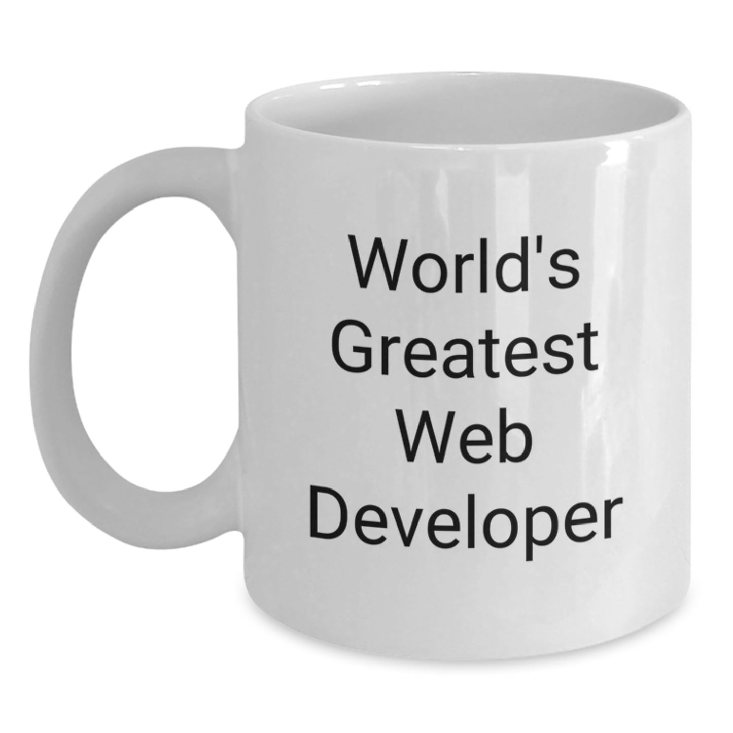 Funny World's Greatest Web Developer Mugs for Christmas Unique Gifts from Men to Web Developers - Main