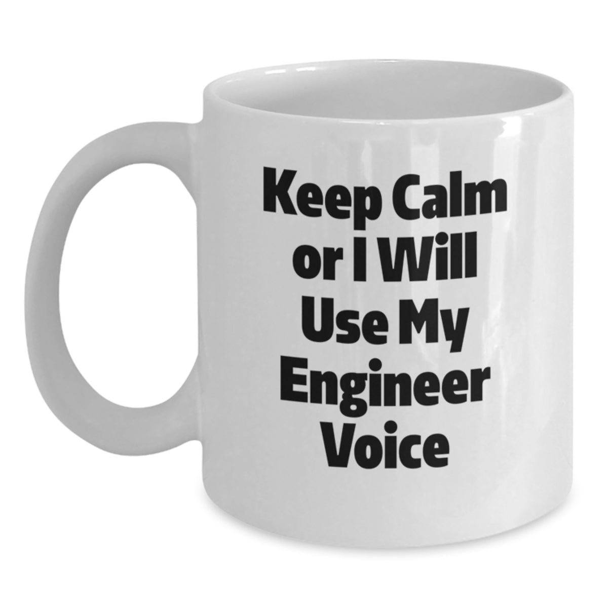 Funny Engineer Gifts, White Coffee Mug, Birthday Unique Gifts for Men from Friends - Main