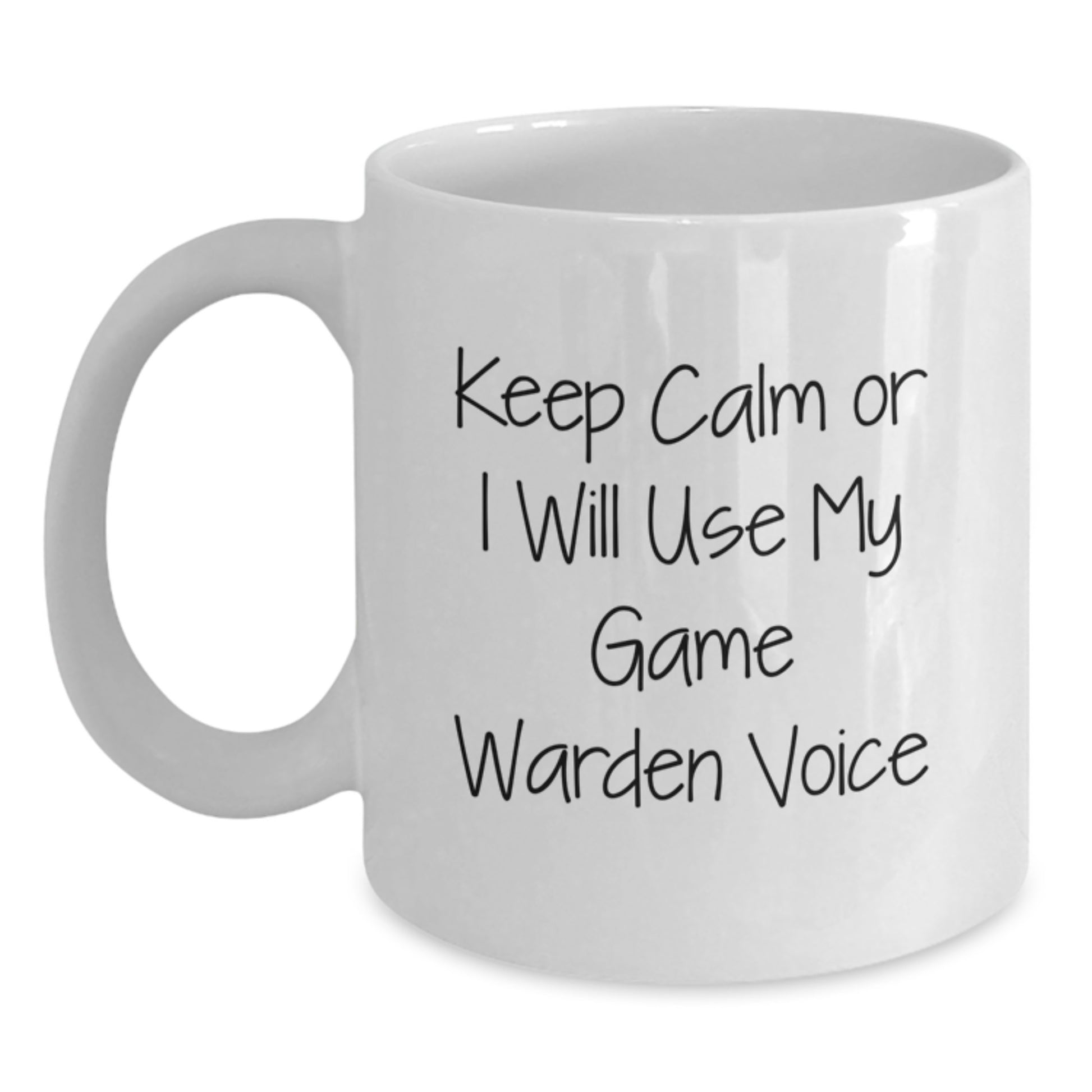 Funny Game Warden White Coffee Mugs Gifts from Friends for Christmas Unique - Main