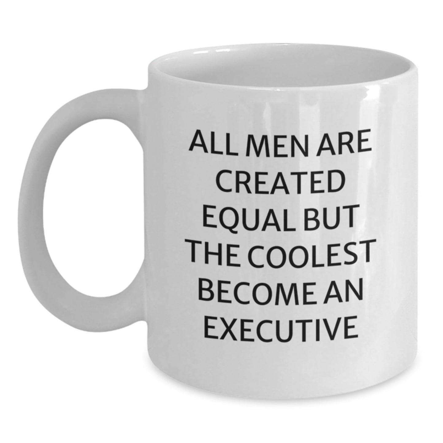 Executive Premium Keepsake White Coffee Mug for Him Birthday Gift - Main