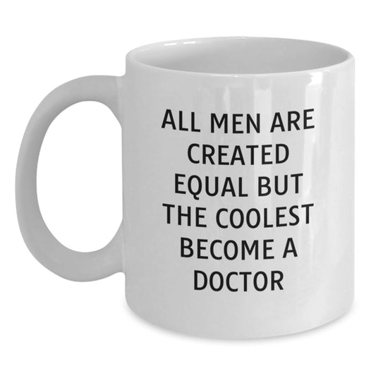 Doctor Keepsake White Coffee Mug for Him Birthday Gift - Main