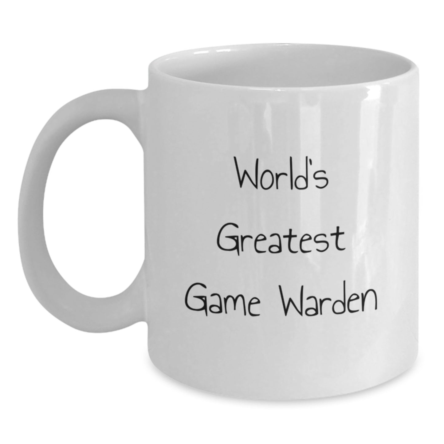 Funny World's Greatest Game Warden Quote Gifts from Friends for Game Wardens on Graduation Unique Gifts - Main