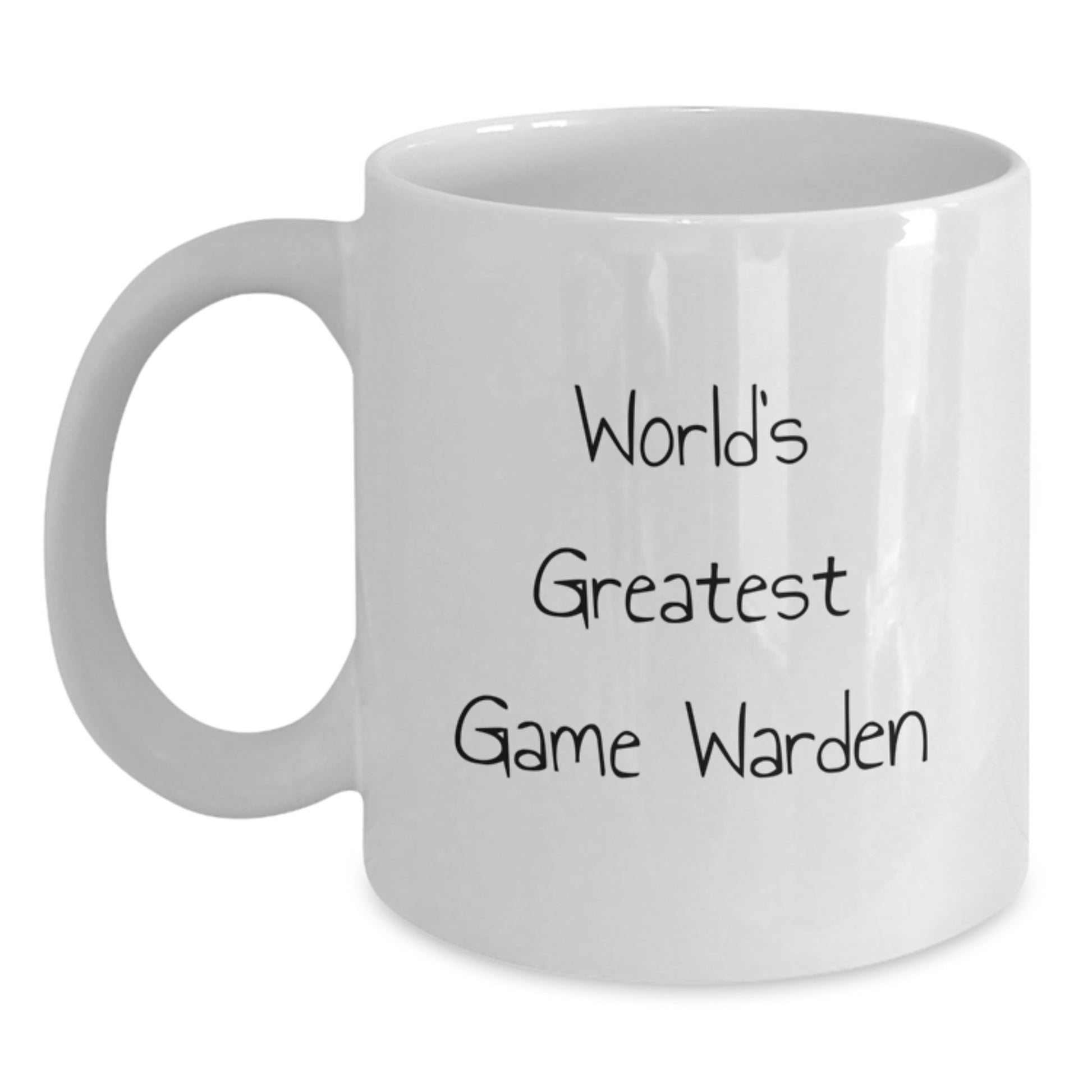 Funny World's Greatest Game Warden Quote Gifts from Friends for Game Wardens on Graduation Unique Gifts - Main