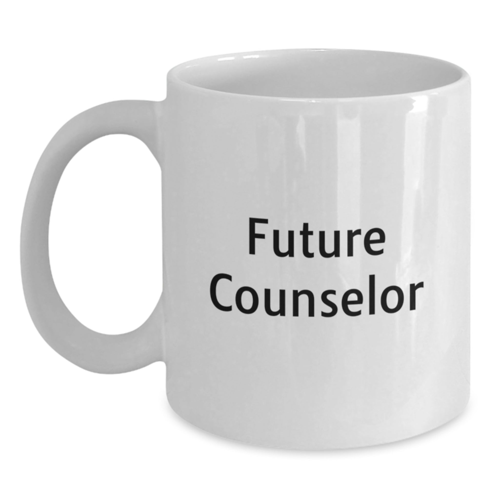 Funny Counselor Gifts from Friends for Christmas Unique Counselor White Coffee Mug - Main