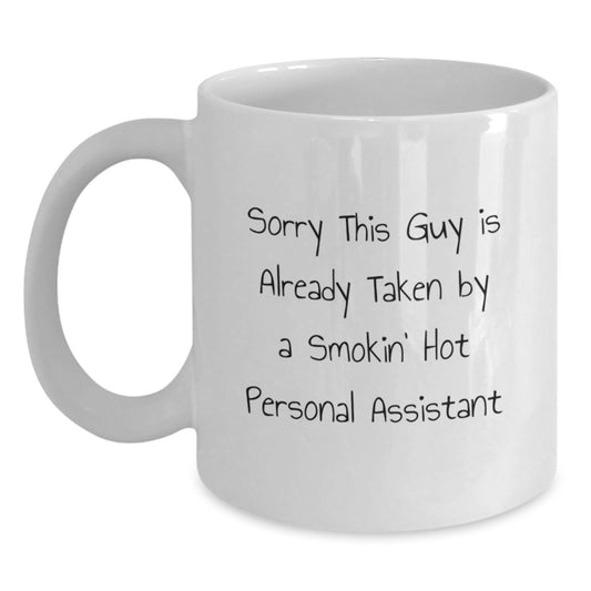 Funny Personal Assistant Gifts from Friends for Birthday Unique Gifts White Coffee Mug - Main