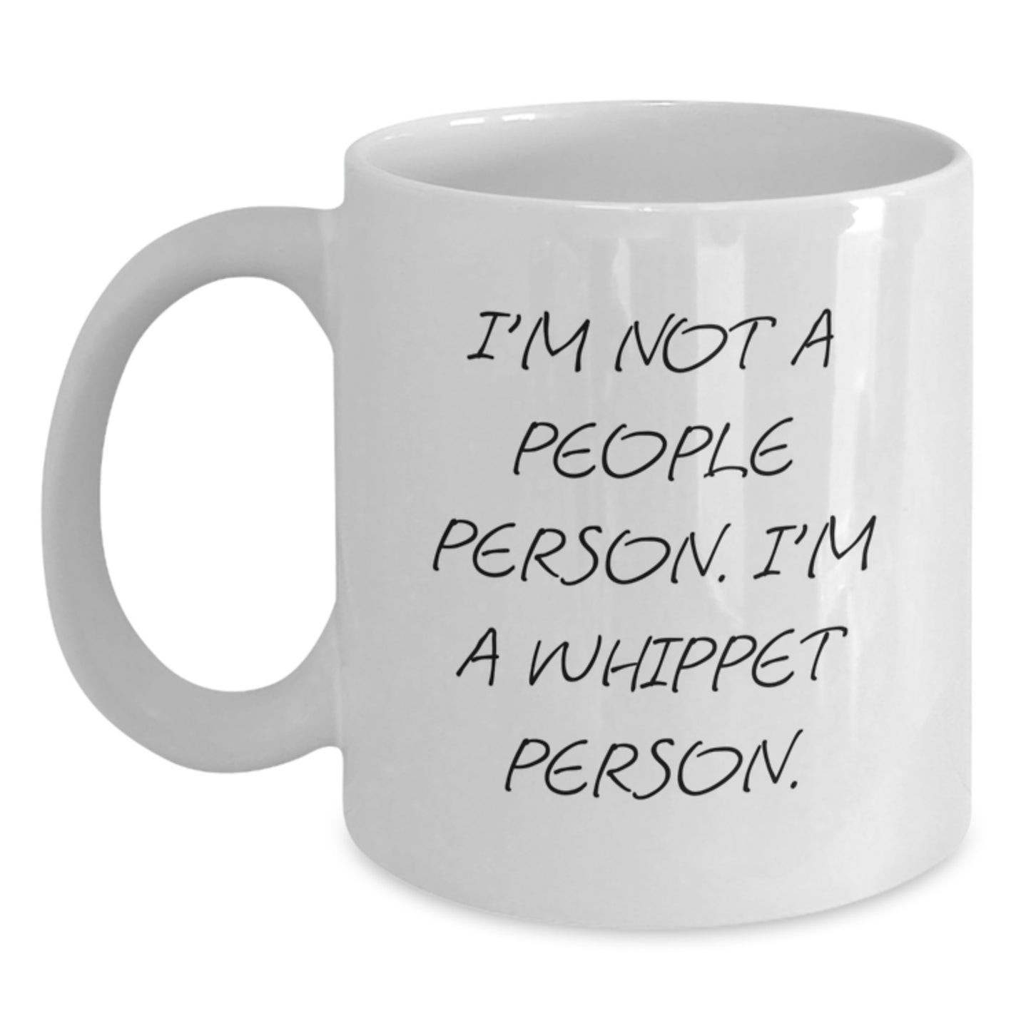 Whippet Dog Lover Gifts from Men to Men Funny Coffee Mug Valentine's Unique - Main