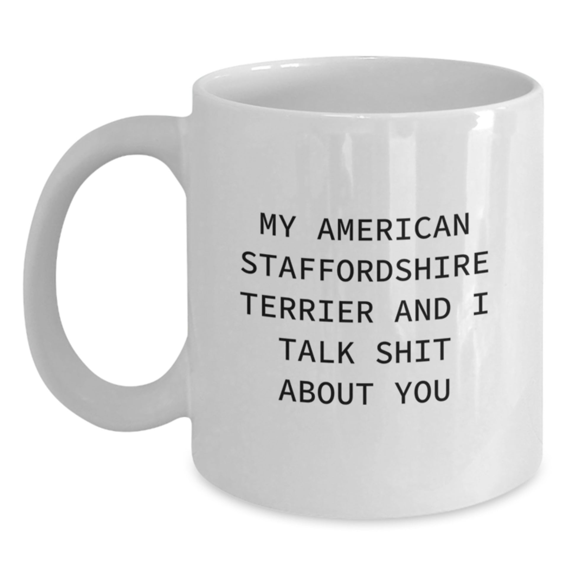 American Staffordshire Terrier Keepsake Mug for Him Birthday Gift - Main