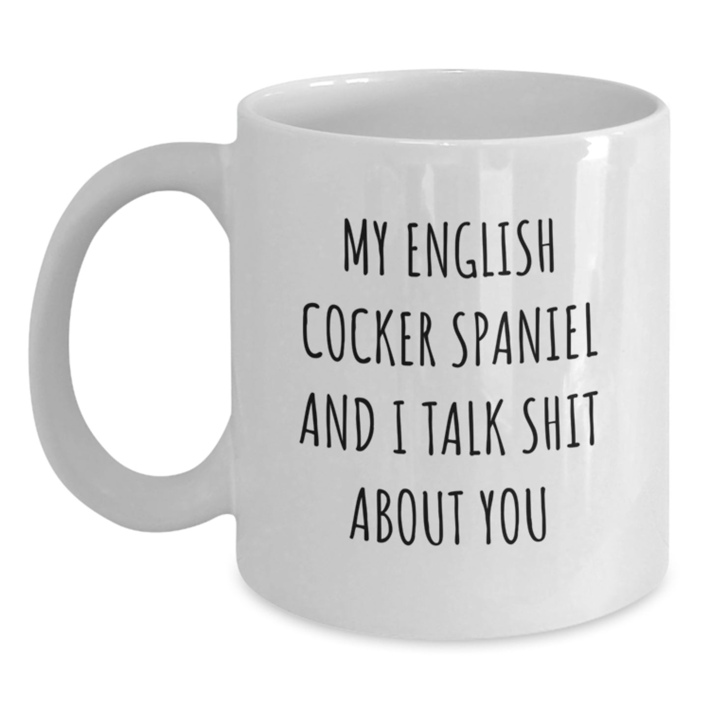 English Cocker Spaniel Keepsake Mug Birthday Gift for Him - Main