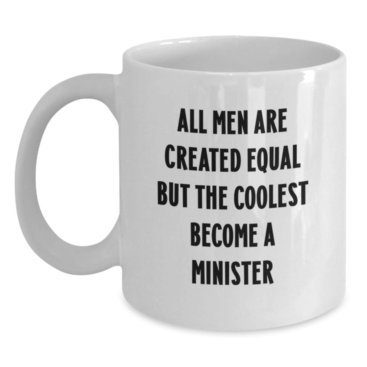 Minister Keepsake White Coffee Mug for Him Birthday Gift with 11oz - Main
