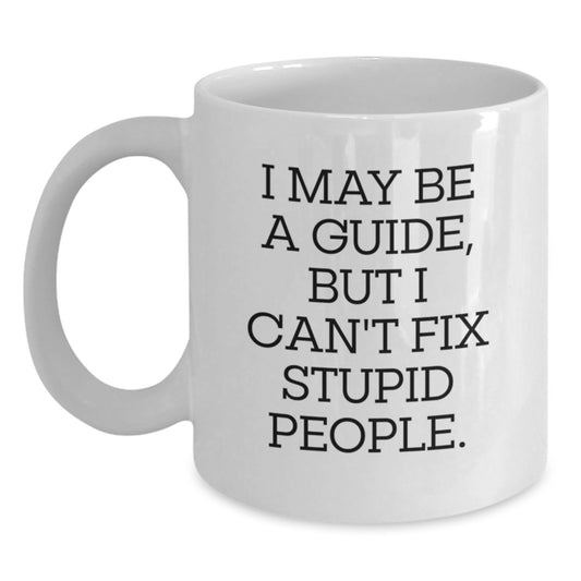 Guide Keepsake White Coffee Mug for Him Graduation Gift Surprise - Main
