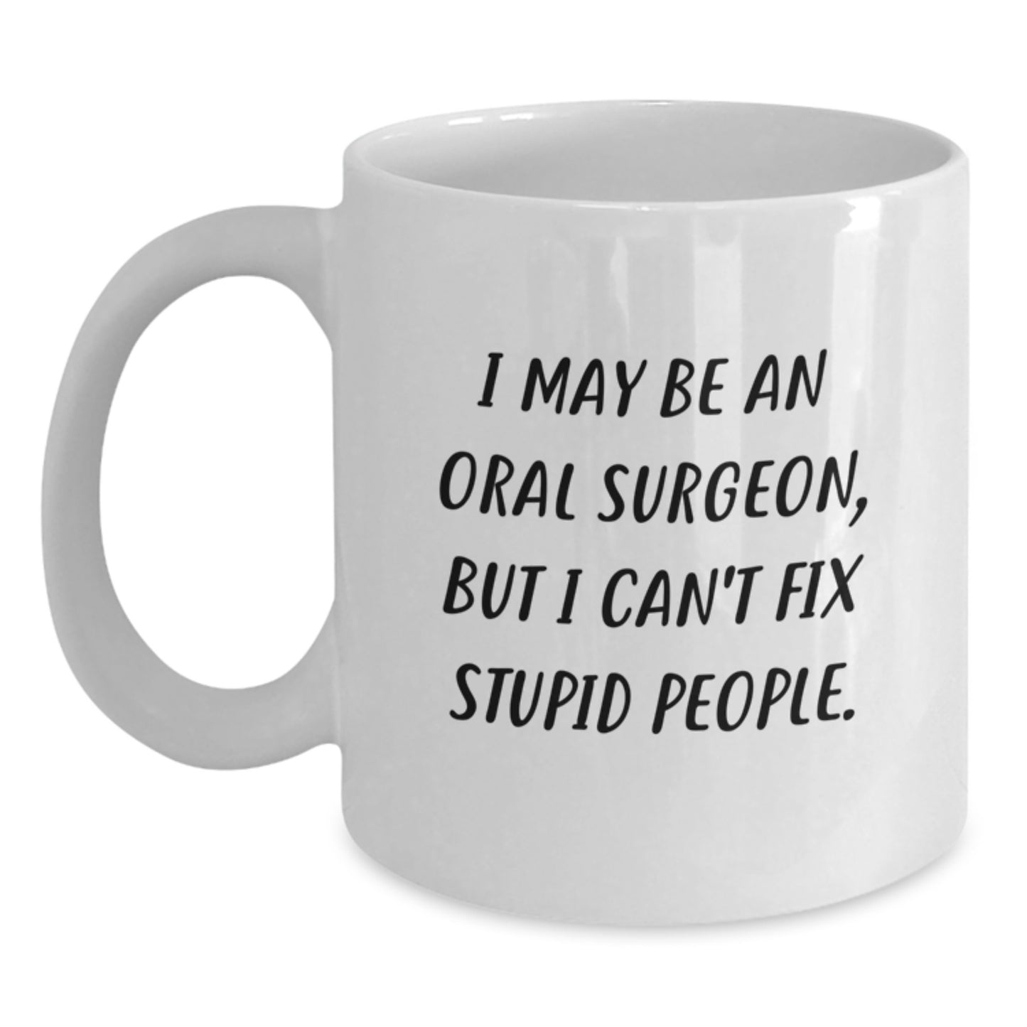 Oral Surgeon Keepsake White Ceramic Coffee Mug Premium Birthday Gift - Main