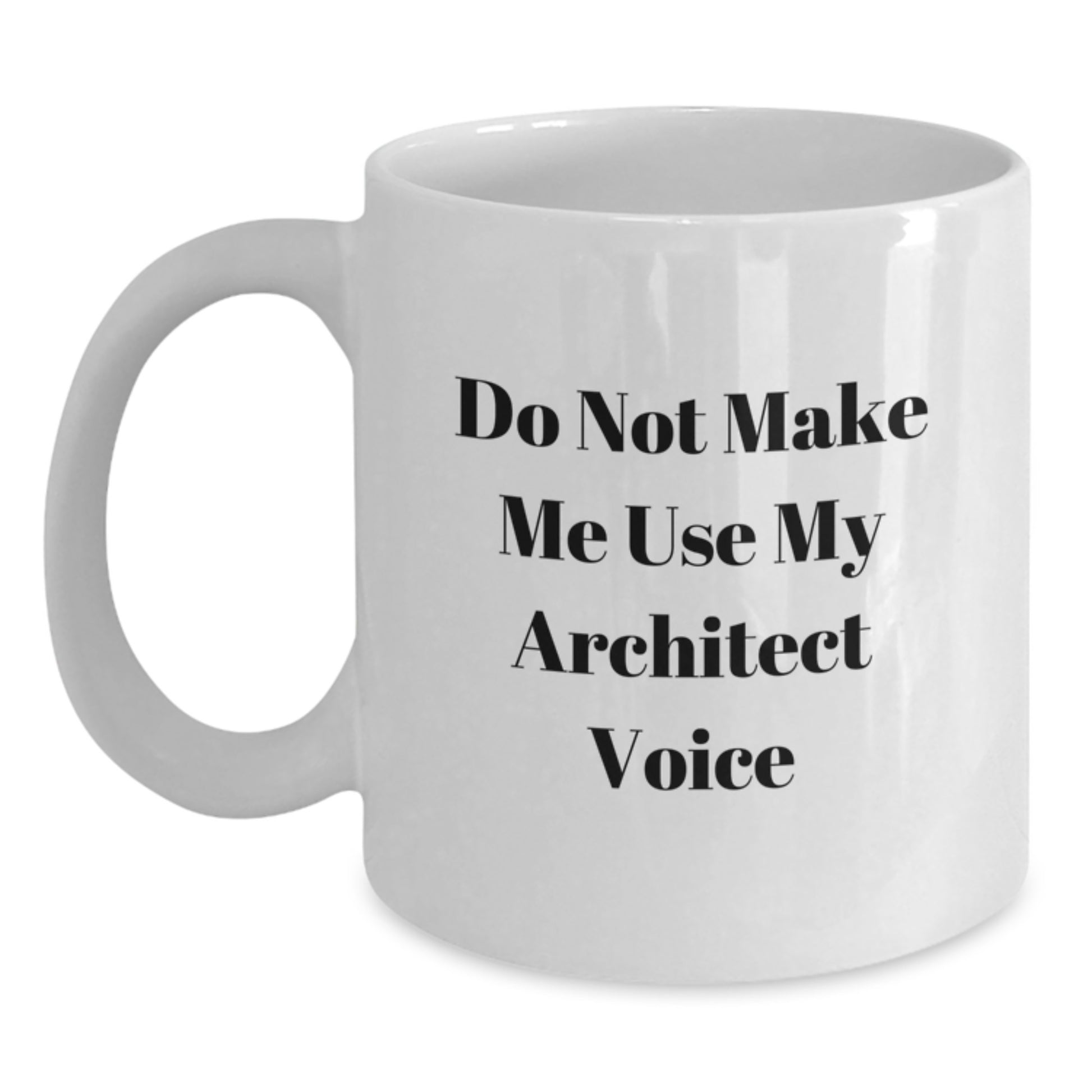 Architect Keepsake Ceramic White Coffee Mug for Him Birthday Gift - Main