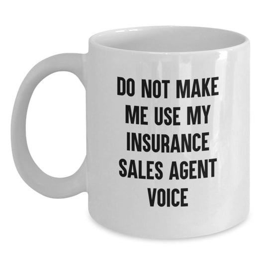 Insurance Sales Agent Mug Keepsake for Him – 11oz Graduation Gift - Main