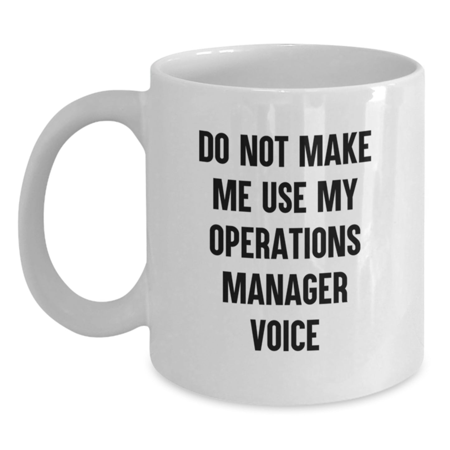 Operations Manager Keepsake Mug for Him Birthday Gift Ceramic - Main