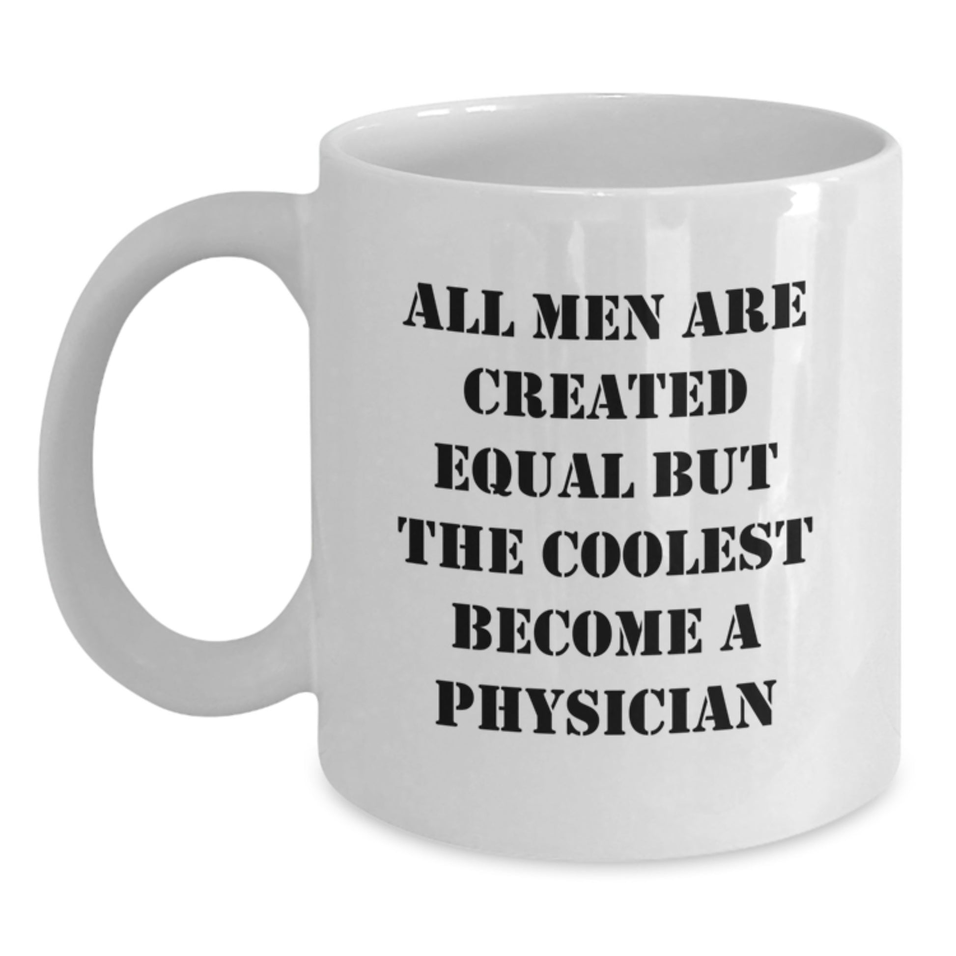 Physician Keepsake Mug for Him Graduation Gift Ceramic 11oz Microwave - Main