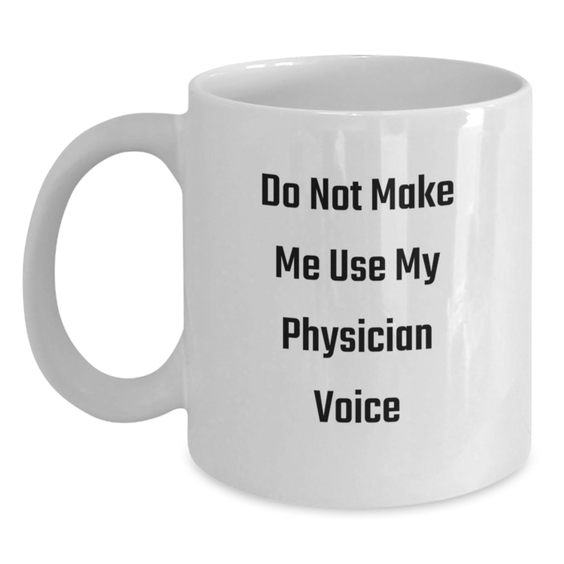 Physician Keepsake White Coffee Mug for Him Birthday Gift - Main