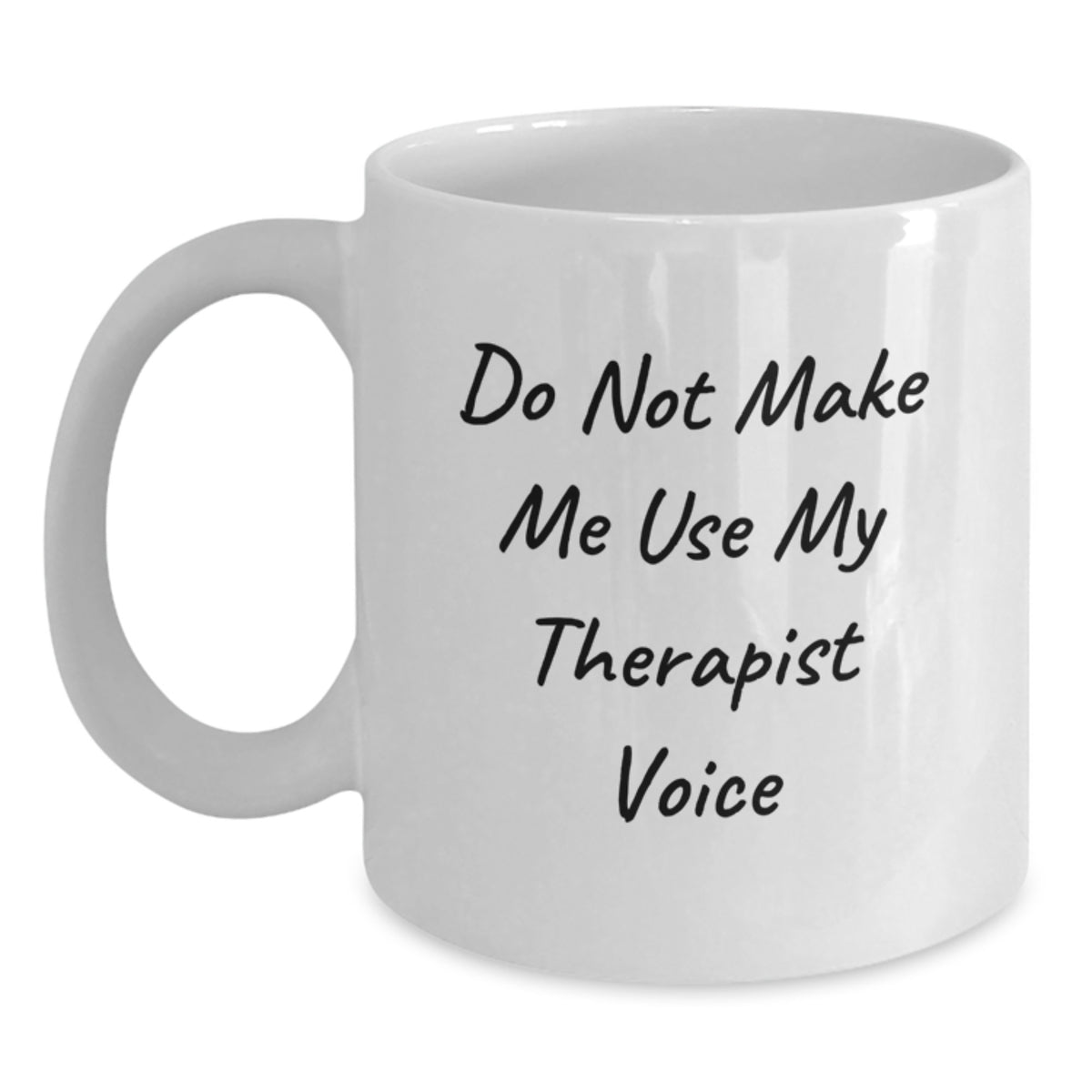 Birthday Gift for Her Therapist White Coffee Mug Surprise Present - Main