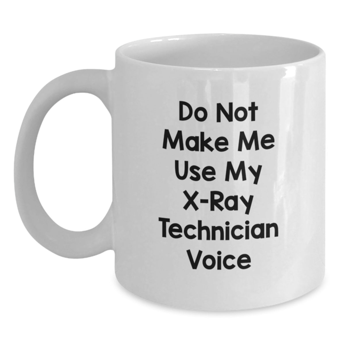 X-Ray Technician Keepsake White Coffee Mug Birthday Gift for Him - Main