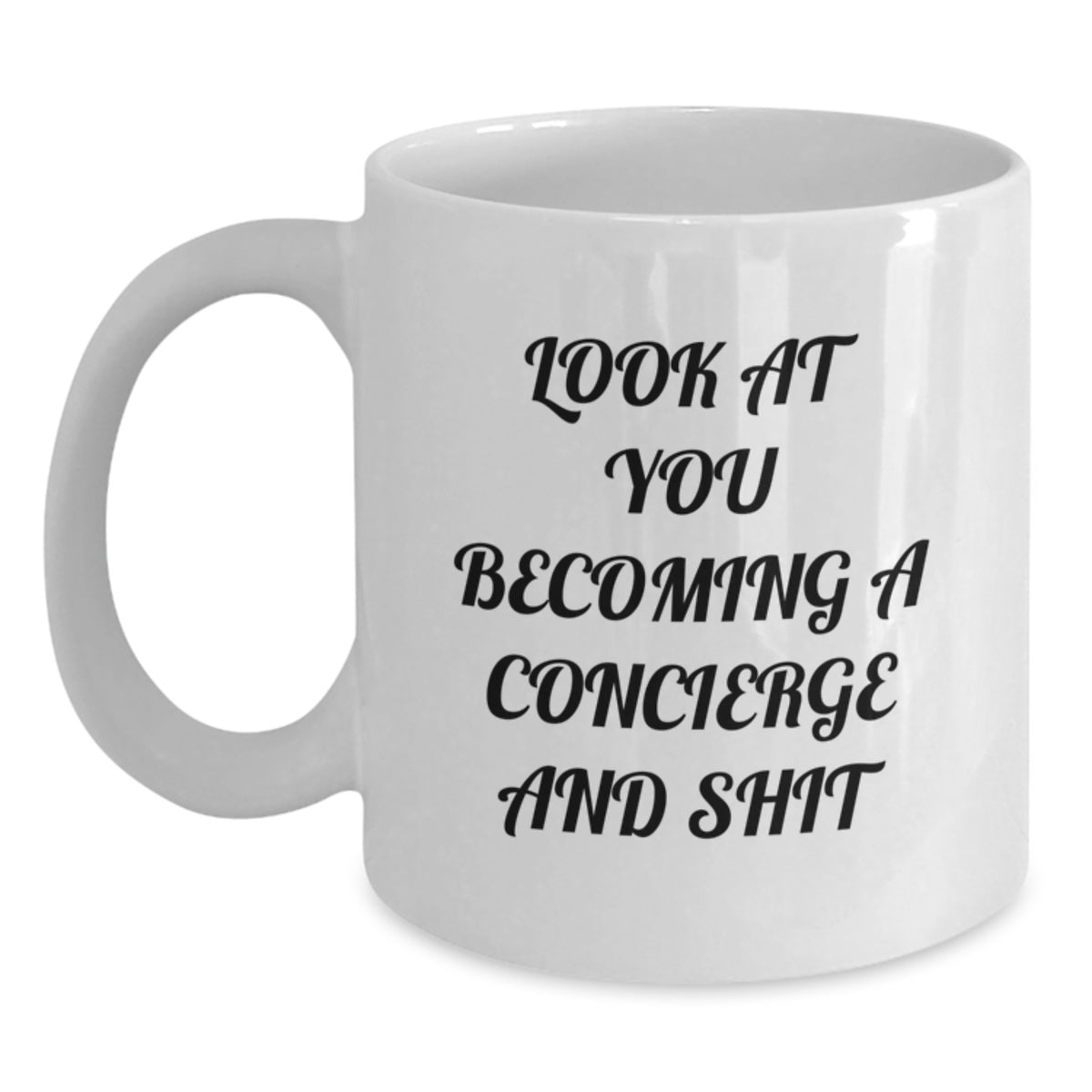 Birthday Gift Concierge Mug for Her – White Ceramic Coffee Present - Main