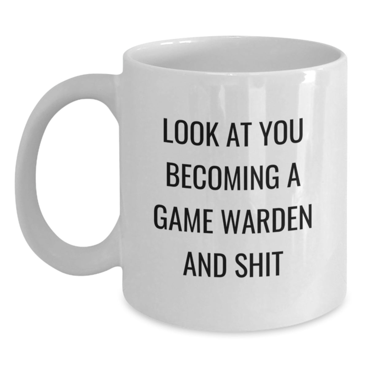 Game Warden Keepsake Mug for Him Birthday Gift White 11oz Ceramic - Main