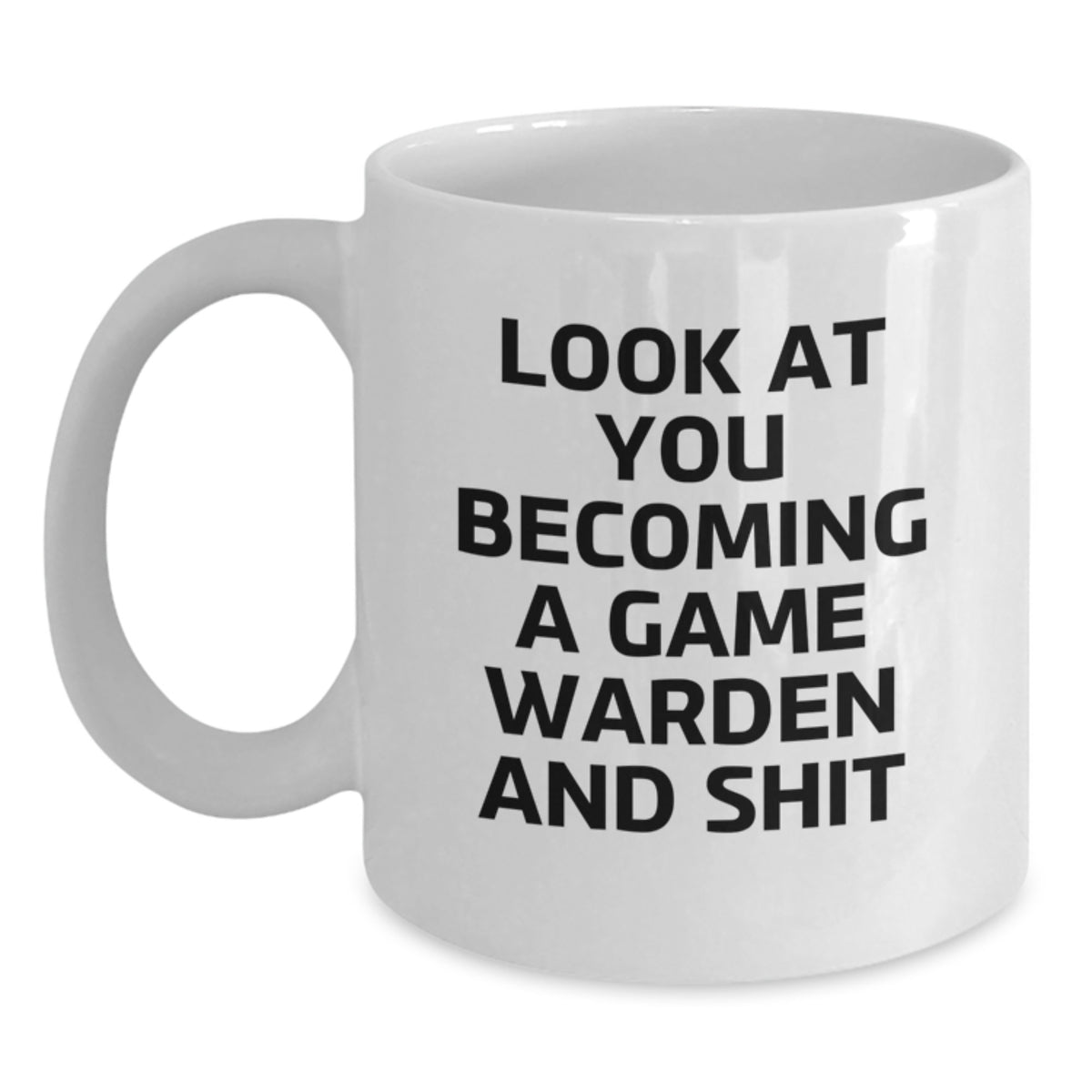 Birthday Gift Game Warden Mug for Her – Present White 11oz Ceramic - Main