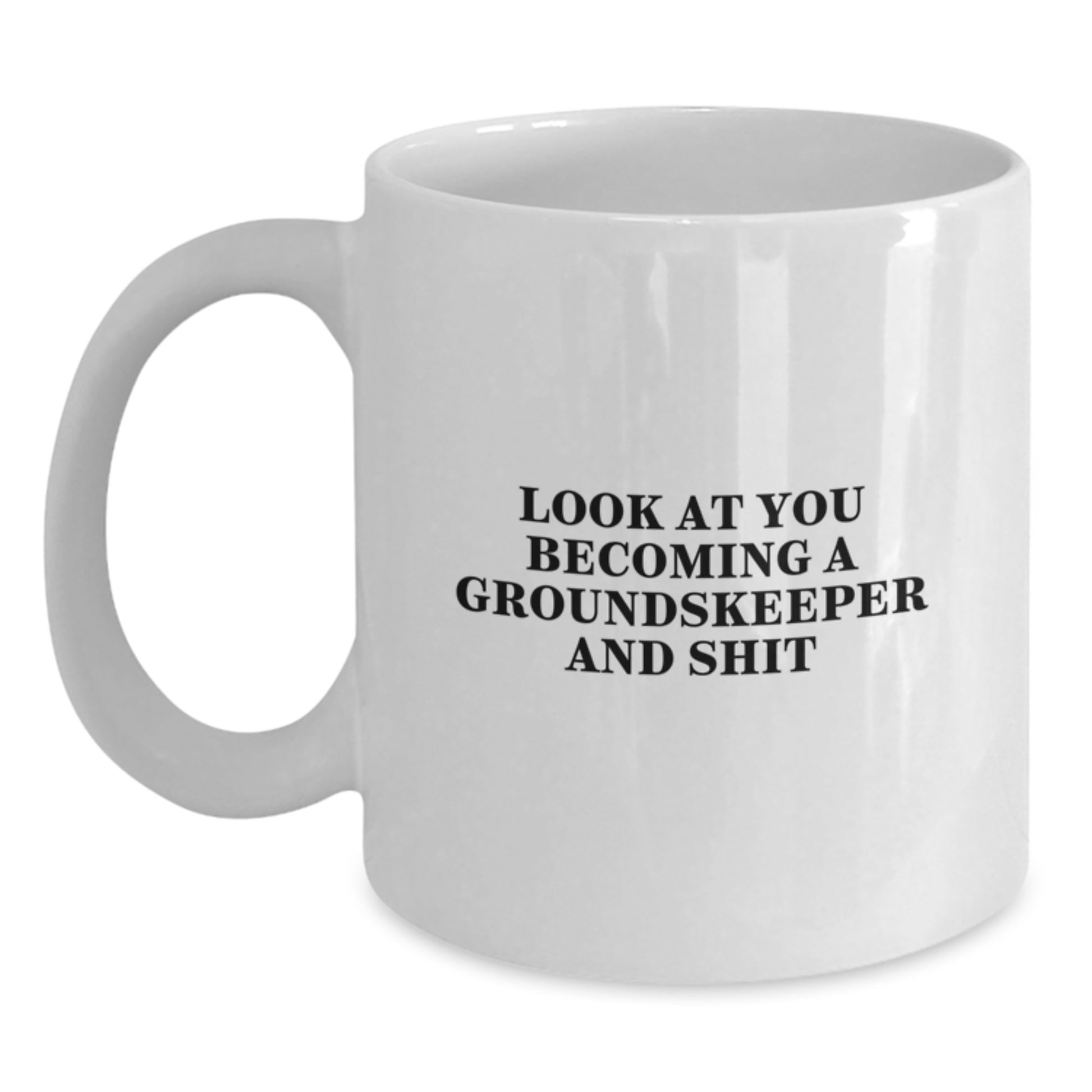 Funny groundskeeper Gifts from Friends, Unique Valentine's Unique Mug for groundskeeper - Main