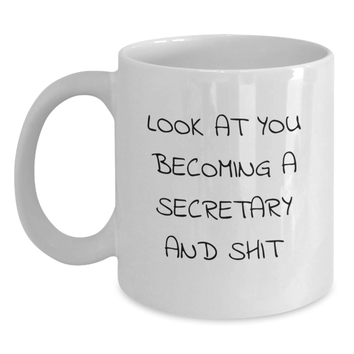 Secretary Keepsake A Lighthearted Quote for Him - Christmas Gift - Main