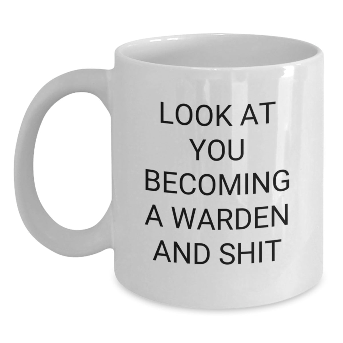 Warden Coffee Mug Gift for Him - A Humorous Keepsake for Him - Main